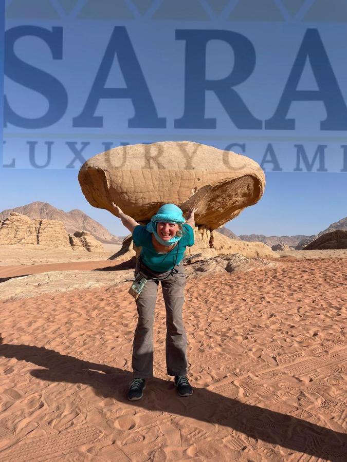 Hotel Sara Luxury Camp Wadi Rum Zewnętrze zdjęcie
